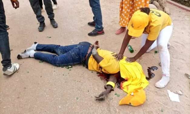 Zanu-PF members killed a CCC member in Glen View 7, Harare, today.