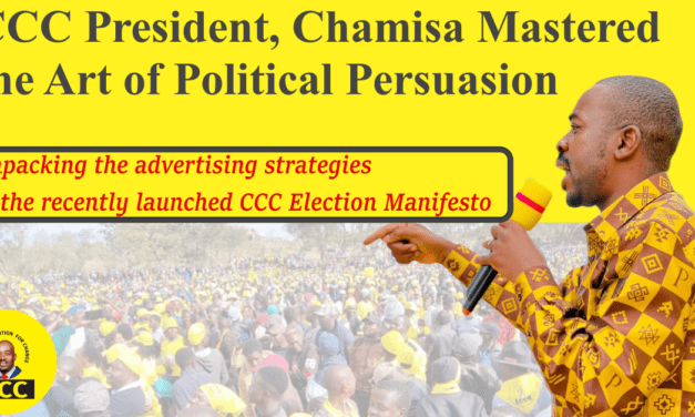 CCC President Chamisa mastered the art of political persuasion