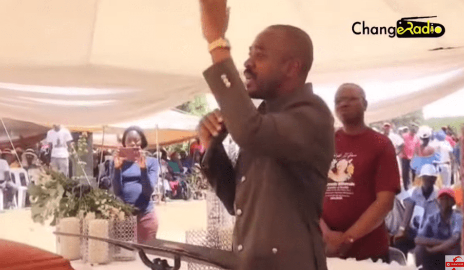 First Public Appearance: President Chamisa’s Powerful Speech at Mrs. Mukwende’s Funeral  Inspiring Unity and Hope