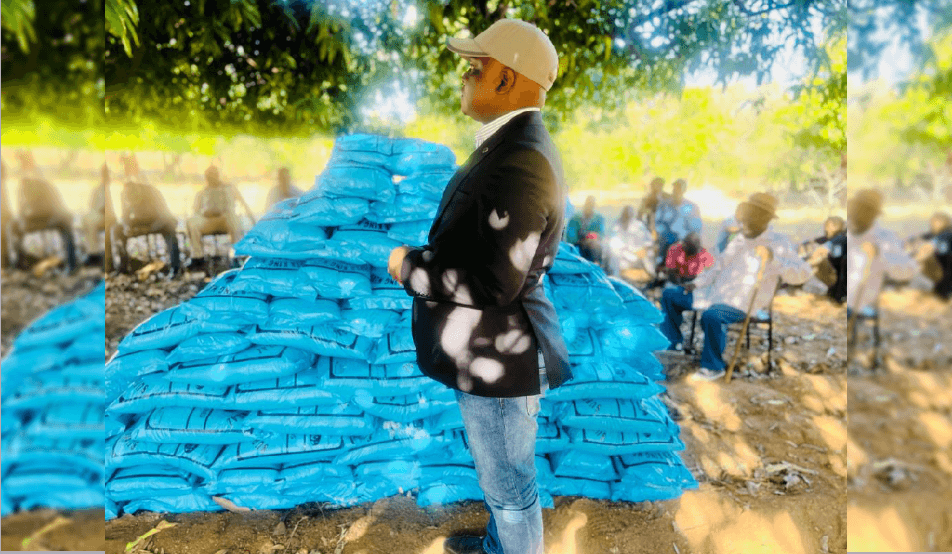 President Chamisa’s lieutenant, Mavhaire, generously distributed 10,600 kilograms of mealie meal to Masvingo Central Citizens