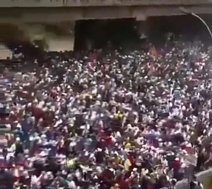 Venezuelans protests against election rigging and demands for change