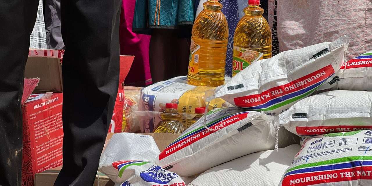 A Beacon of Hope: Hon. Gift Ostallos Siziba’s Generous Aid to Storm-Affected Families in Sizinda