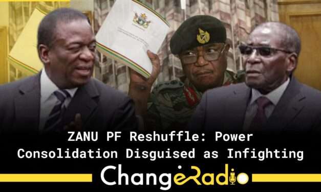 ZANU PF Reshuffle: Power Consolidation Disguised as Infighting