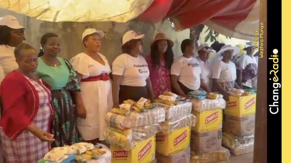 Honourable Monica Mukwada Graces Food Hamper Distribution in Masvingo Urban and Gutu Constituencies