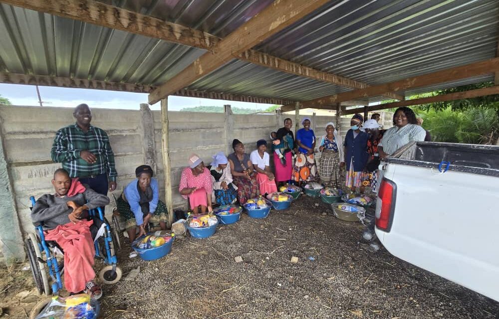 Masvingo City Councillor Wilstaff Sitemere Distributes Food Hampers to Underprivileged Residents