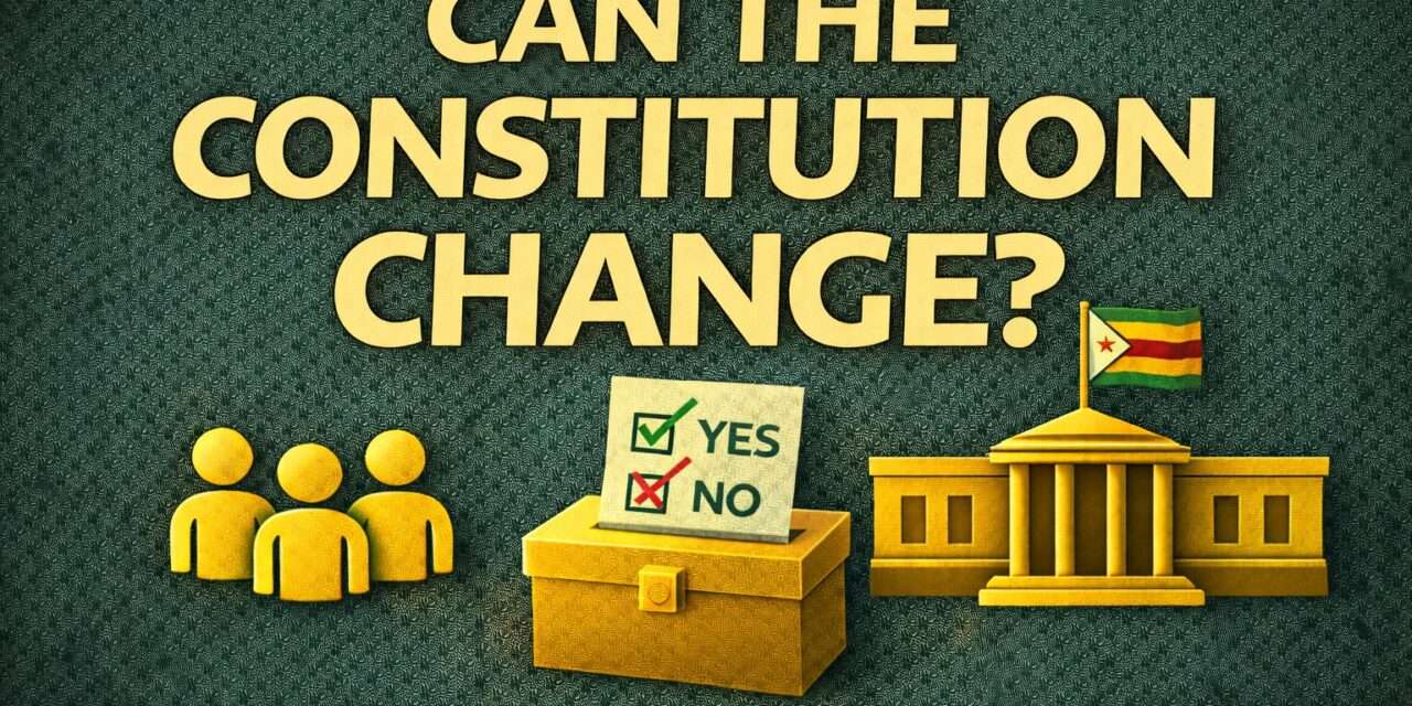 How Zimbabwe’s Constitution Can Be Changed | Referendum & Public Consultation Explained